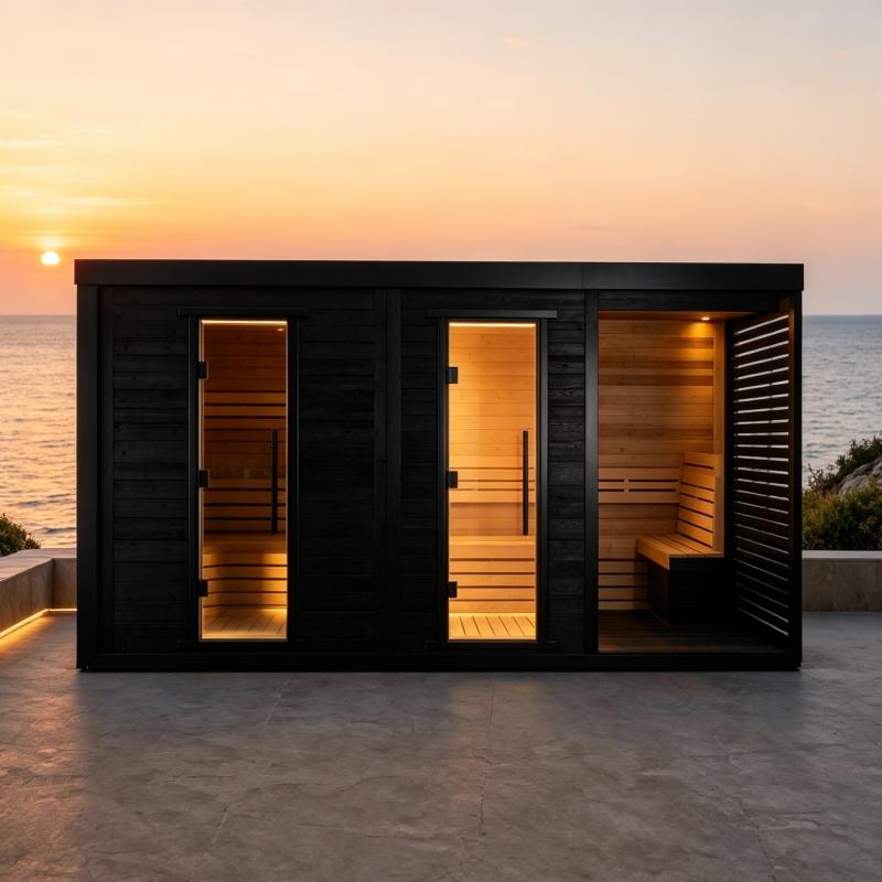 Customized Wooden Sauna Room I - Spa Wellness Resorts ulasan dan harga