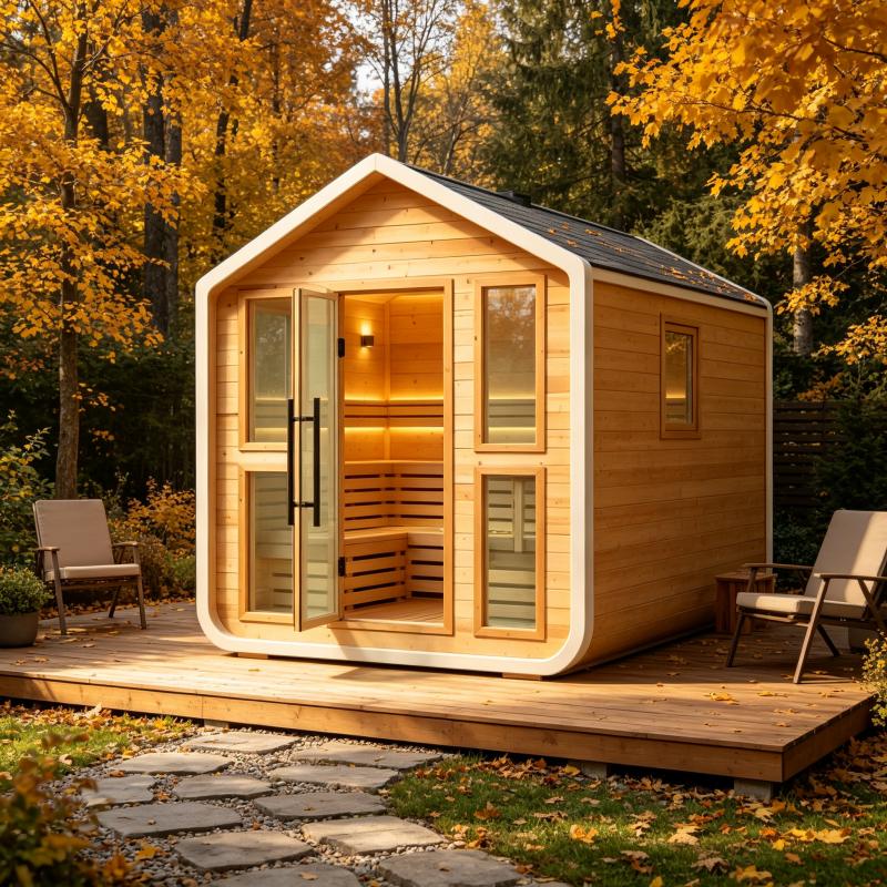 Custom Luxury Sauna Cabin Soli - Spa Wellness Resorts ulasan dan harga