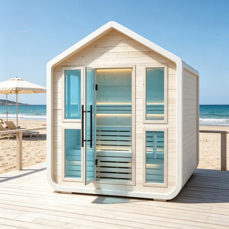 Custom Luxury Sauna Cabin Soli - Spa Wellness Resorts ulasan dan harga