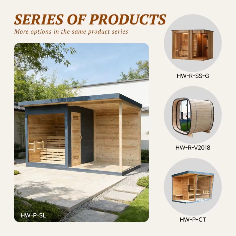 Wood Sauna Cabin Matching Ice  - Spa Wellness Resorts ulasan dan harga