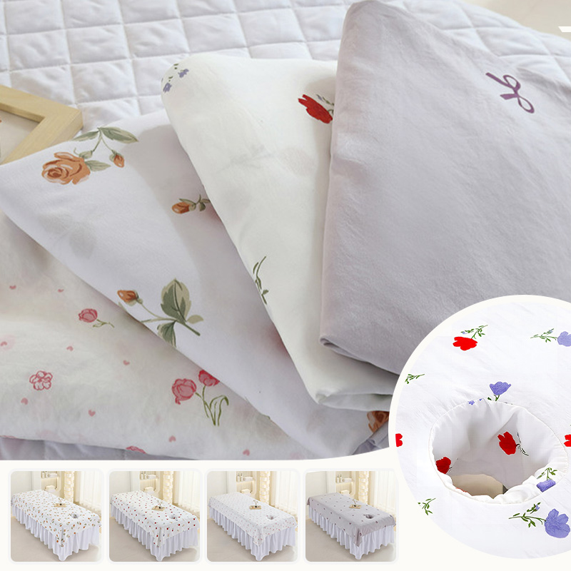 Printed Face Hole Massage Tabl - Spa And Wellness Center ulasan dan harga