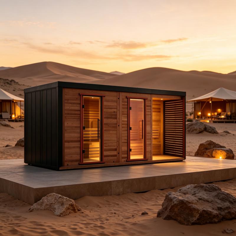 Customized Wooden Sauna Room I - Spa Wellness Resorts ulasan dan harga