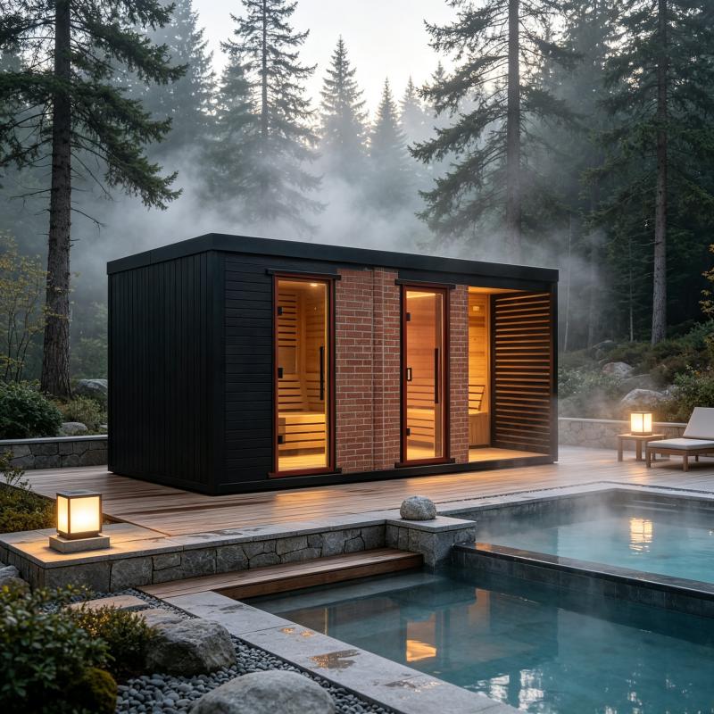 Customized Wooden Sauna Room I - Spa Wellness Resorts ulasan dan harga