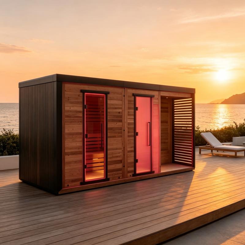 Customized Wooden Sauna Room I - Spa Wellness Resorts ulasan dan harga